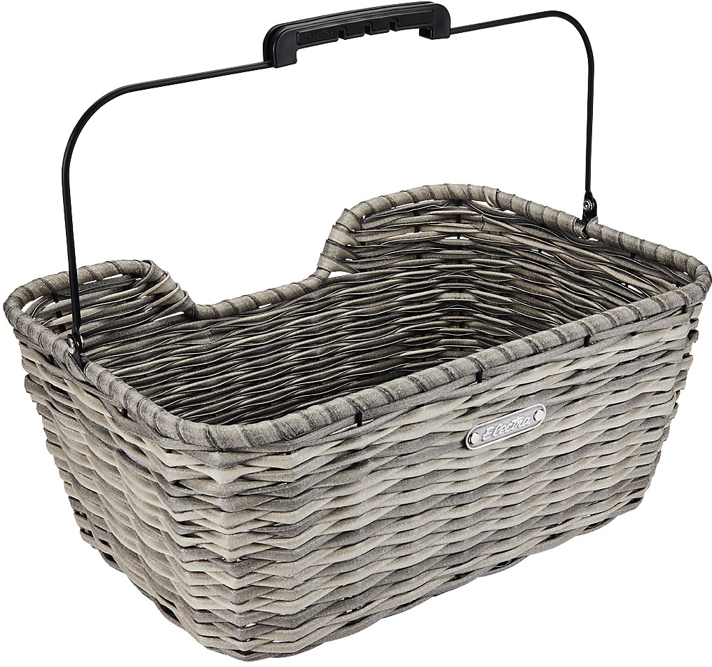 Electra All Weather Woven Rear MIK Basket - Brown Brown