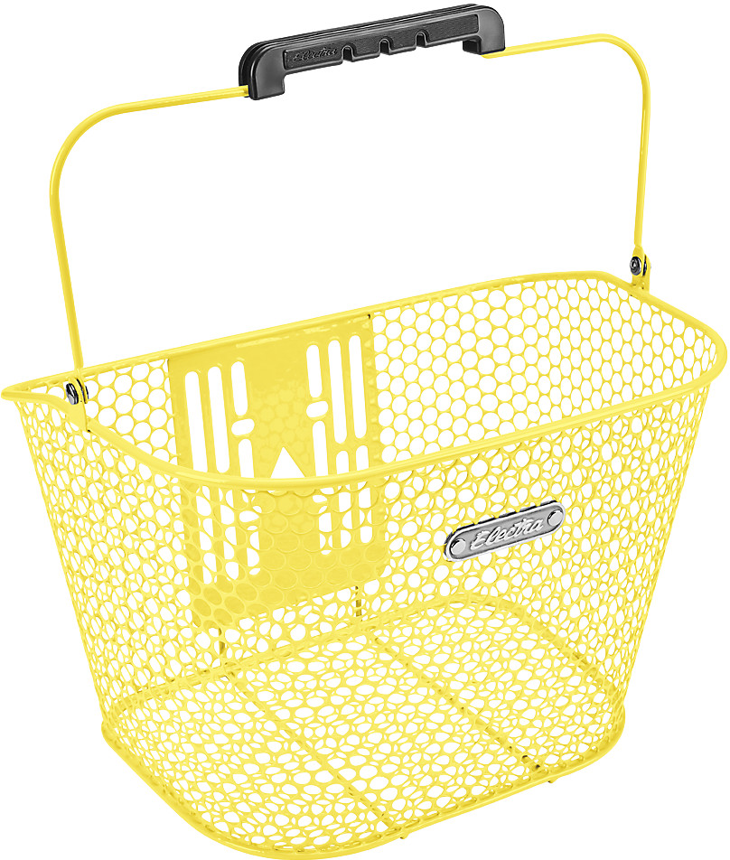 Electra Honeycomb Front QR Basket - Pineapple Yellow Pineapple Yellow