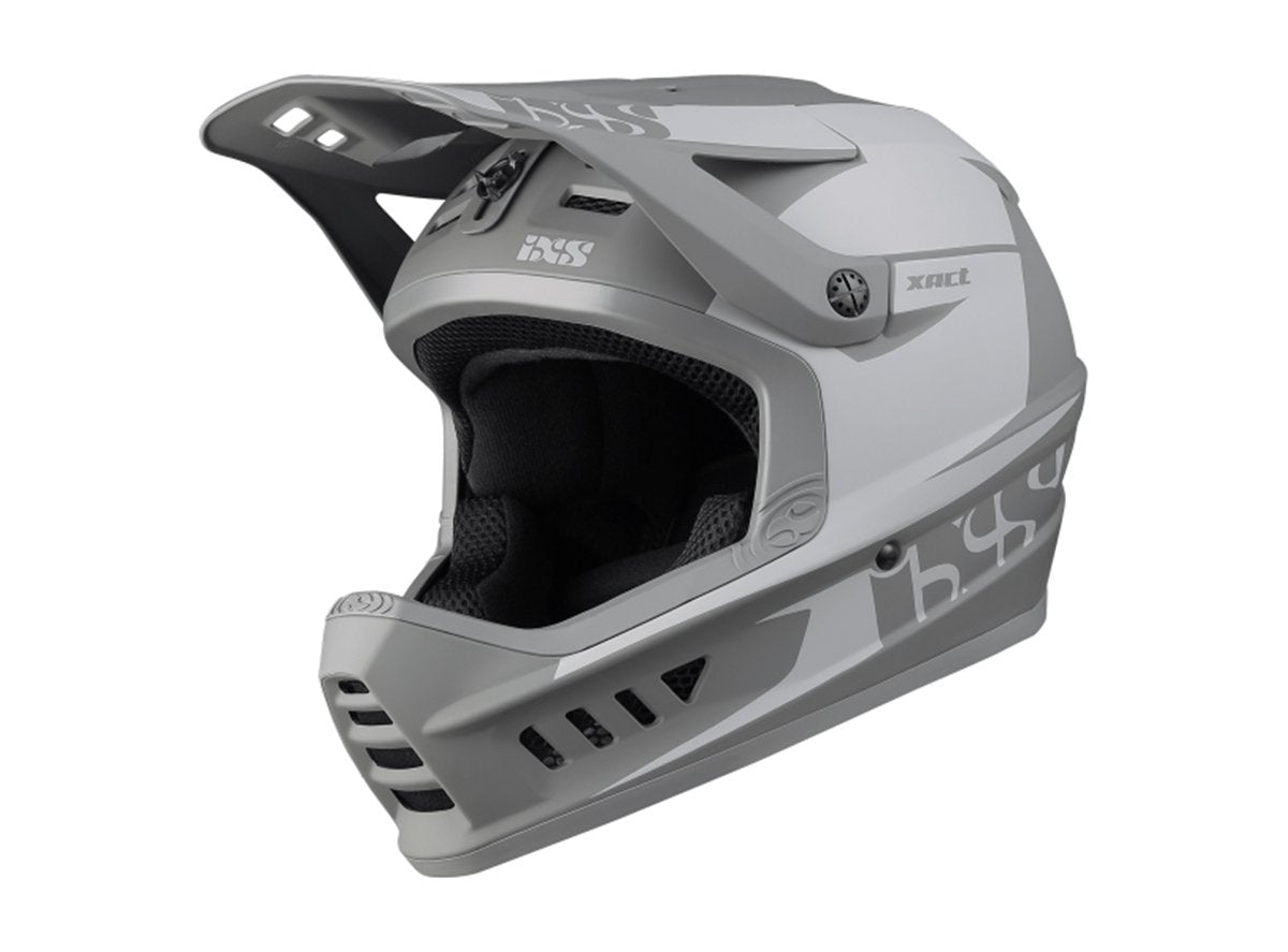 iXS Xact Evo Full Face Helmet - Gray-Graphite Gray - Graphite Small/Medium