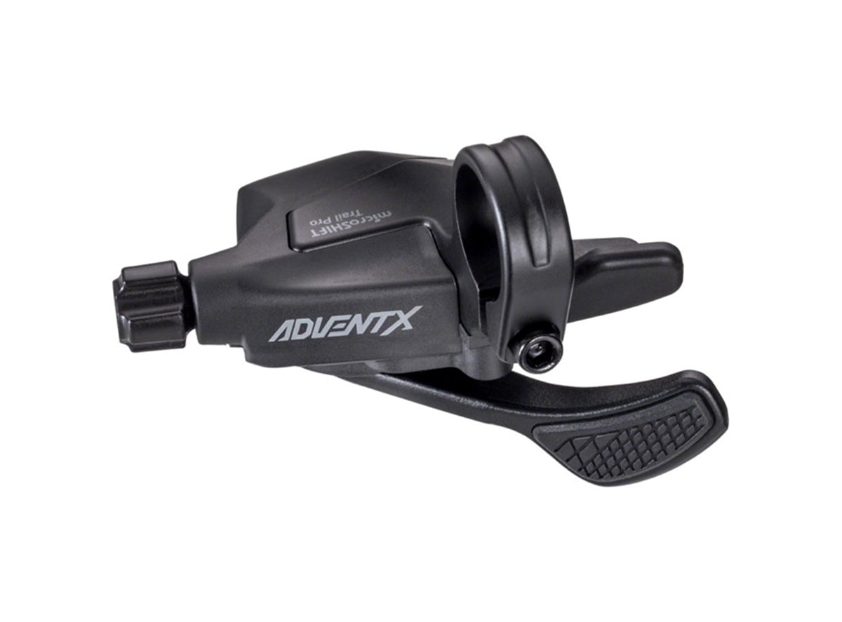microSHIFT ADVENT X Trail 10 Spd Trigger Pro Shifter Black Thumb Pad