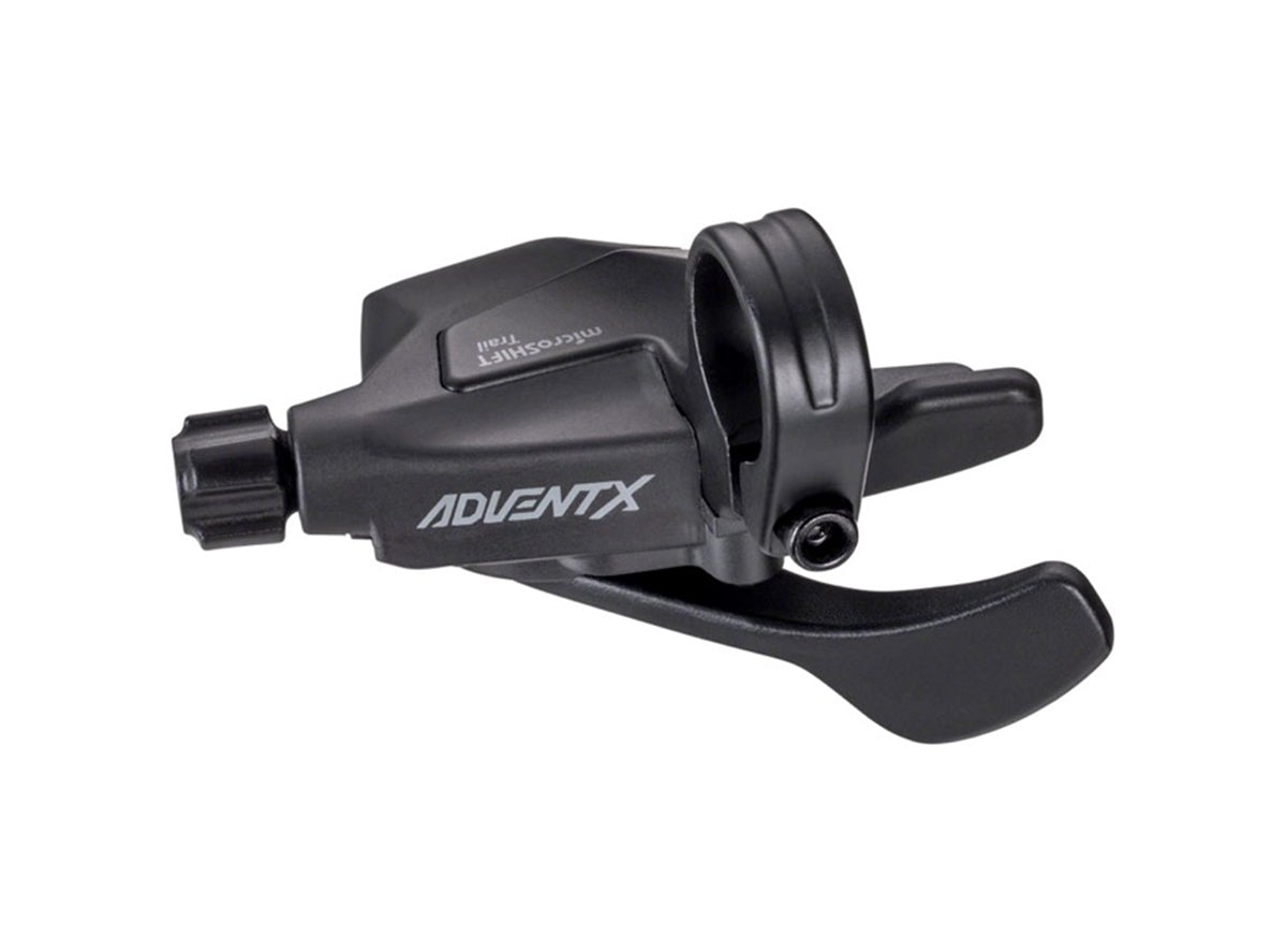 microSHIFT ADVENT X Trail 10 Spd Trigger Shifter Black Thumb Pad