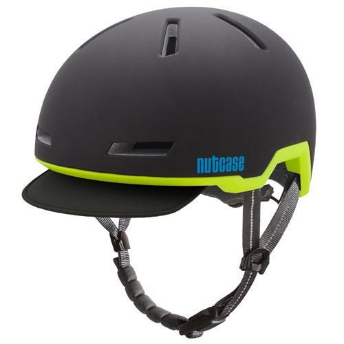 Nutcase Eclipse Black Helmet - Matt Black-Reflective Tracer Matt Black - Reflective Tracer Medium/Large - 56-59cms