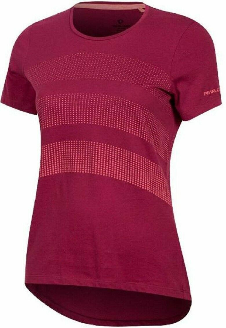 Pearl Izumi Mesa Short Sleeve MTB Jersey - Womens - Red Red Small