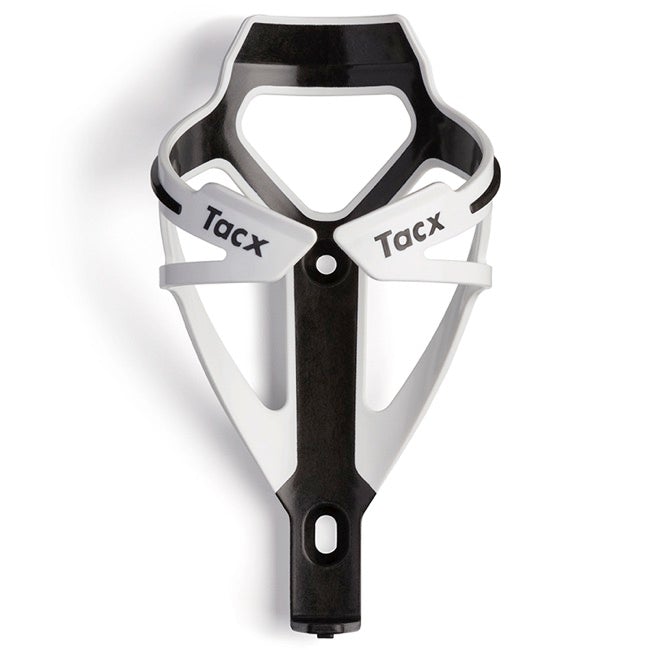 Tacx Deva Water Bottle Cage - White White