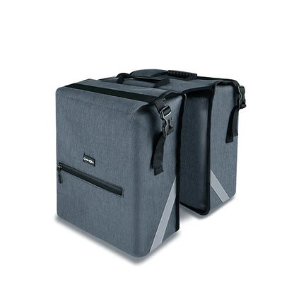 Dahon Double Pannier Bag - Medium - Gray