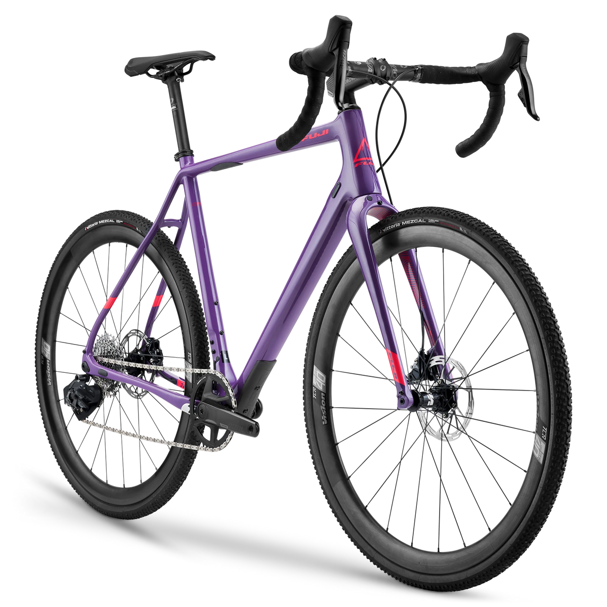 Fuji Jari Carbon CX 700c Gravel Bike - Eggplant