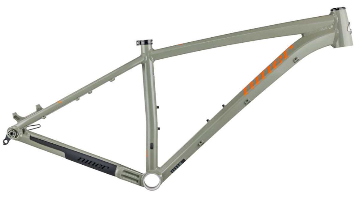 Niner AIR 9 MTB Frame - Grey-Orange - 2026