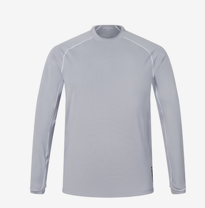Endura AllTrack Roam Long Sleeve Tech Tee - Aluminium