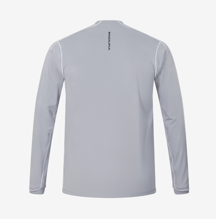 Endura AllTrack Roam Long Sleeve Tech Tee - Aluminium