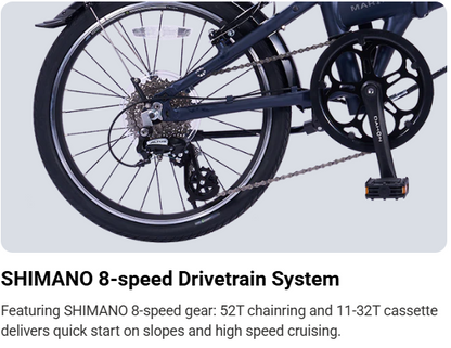 Dahon Mariner D8 II - Obsidian Black