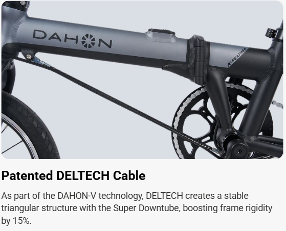 Dahon K-Feather Electric - Obsidian Black