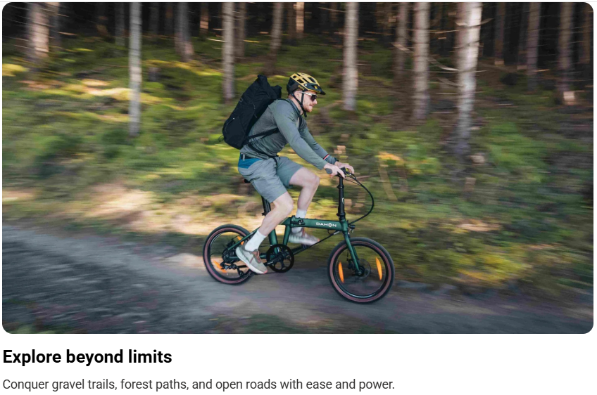 Dahon E Hemingway Electric - Forest Green