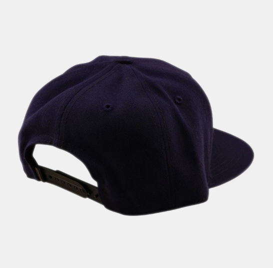 Troy Lee Designs Imprint Flat Bill Snapback Hat - Indigo