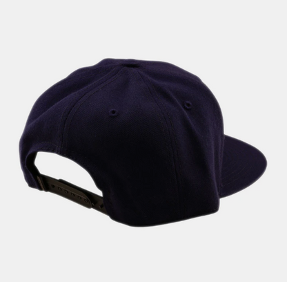 Troy Lee Designs Imprint Flat Bill Snapback Hat - Indigo