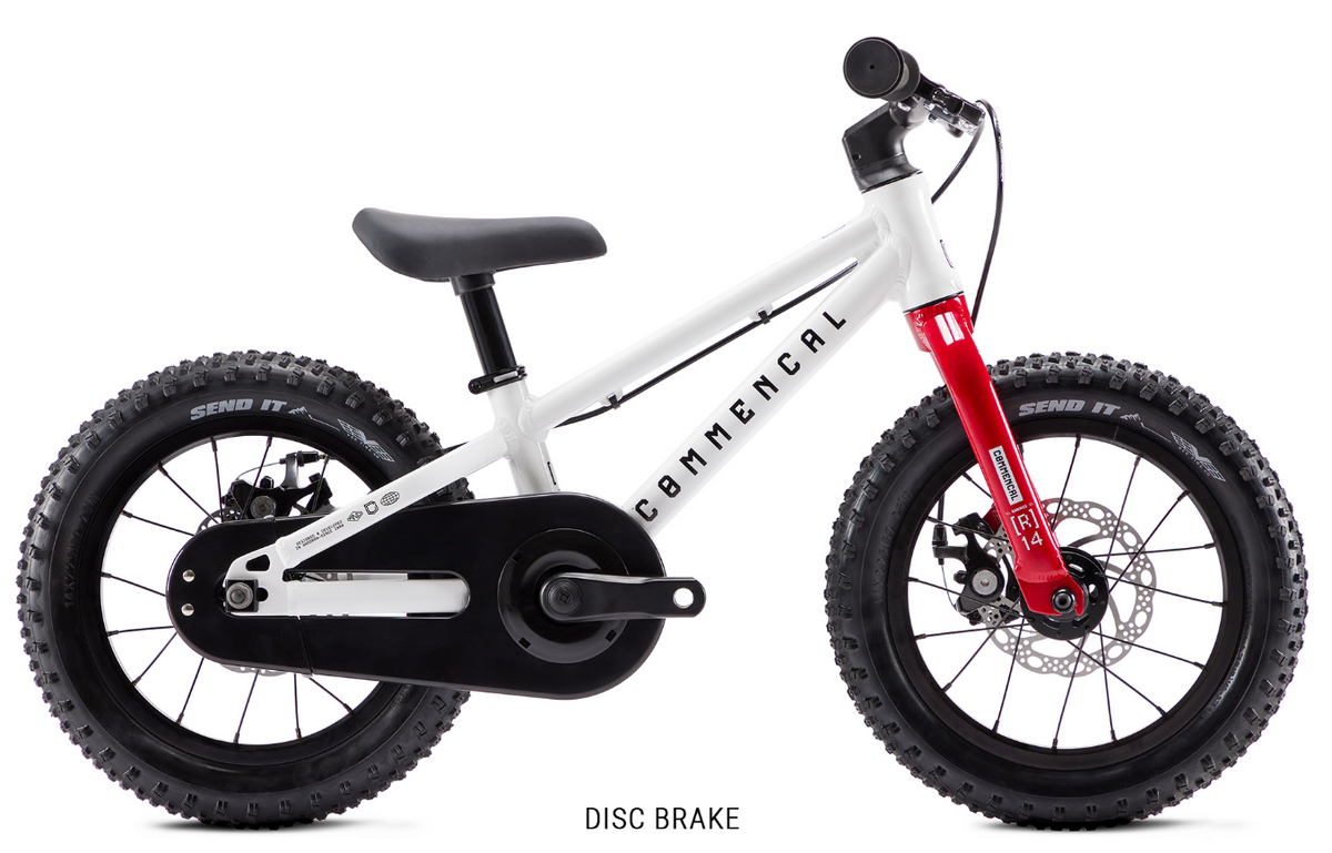 Commencal Ramones 14 Disc Kids Bike - White