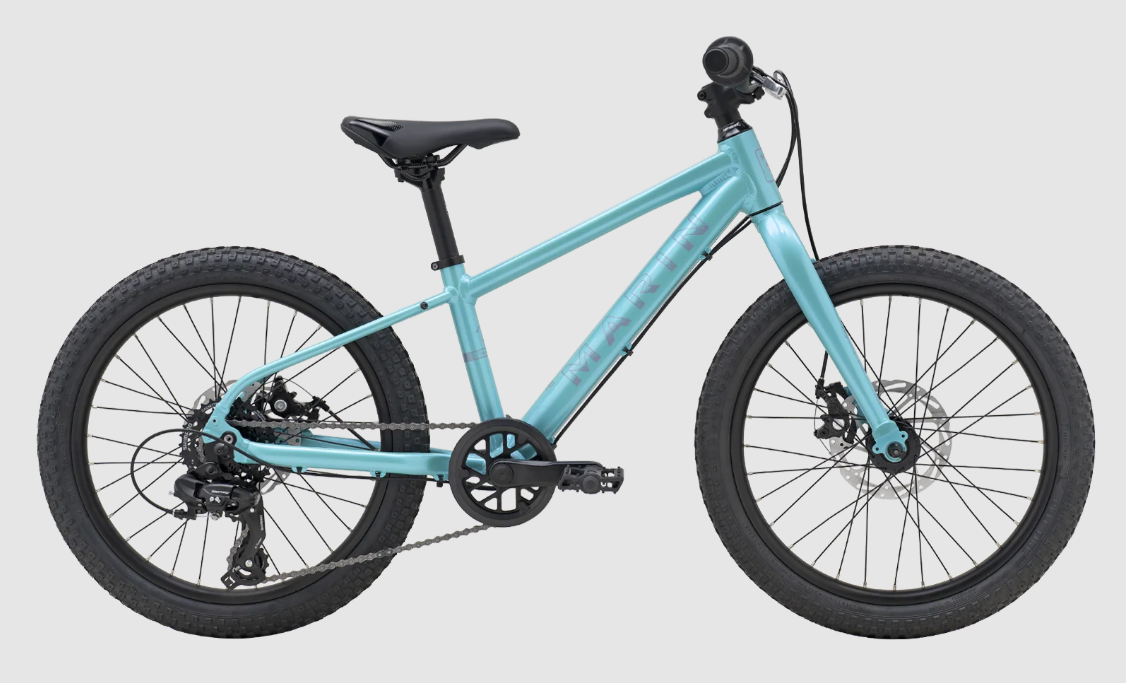 Marin Bayview Trail 20" Kids Bike - Teal-Silver