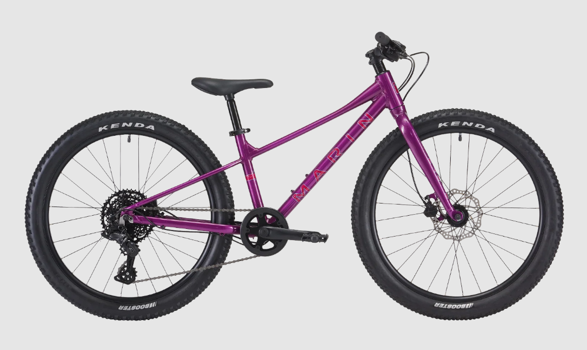 Marin Bear Valley 24" Kids Bike - Purple- Magenta