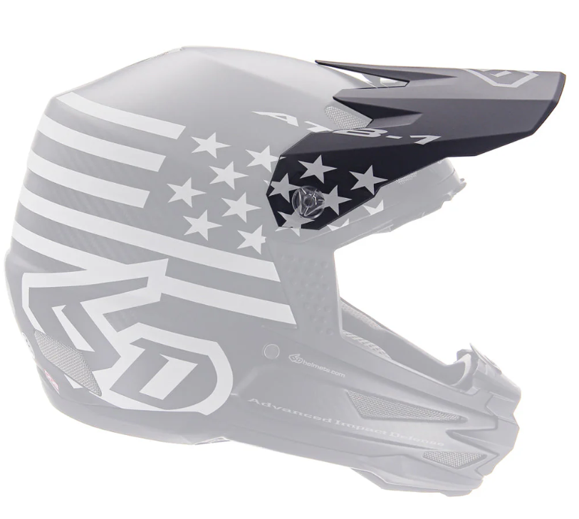 6D Helmets ATB-1 Replacement Visor - Tactical - Black