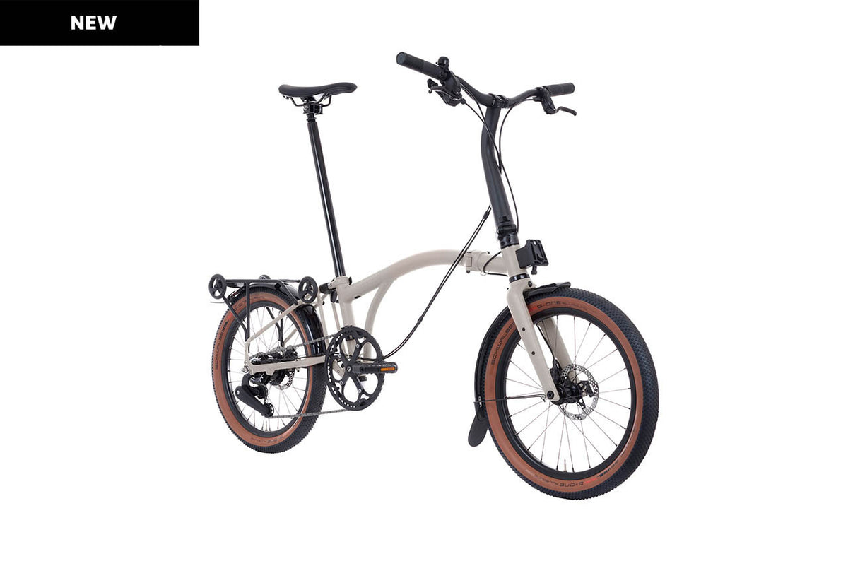 Brompton G Line 8-Speed - Traildust White