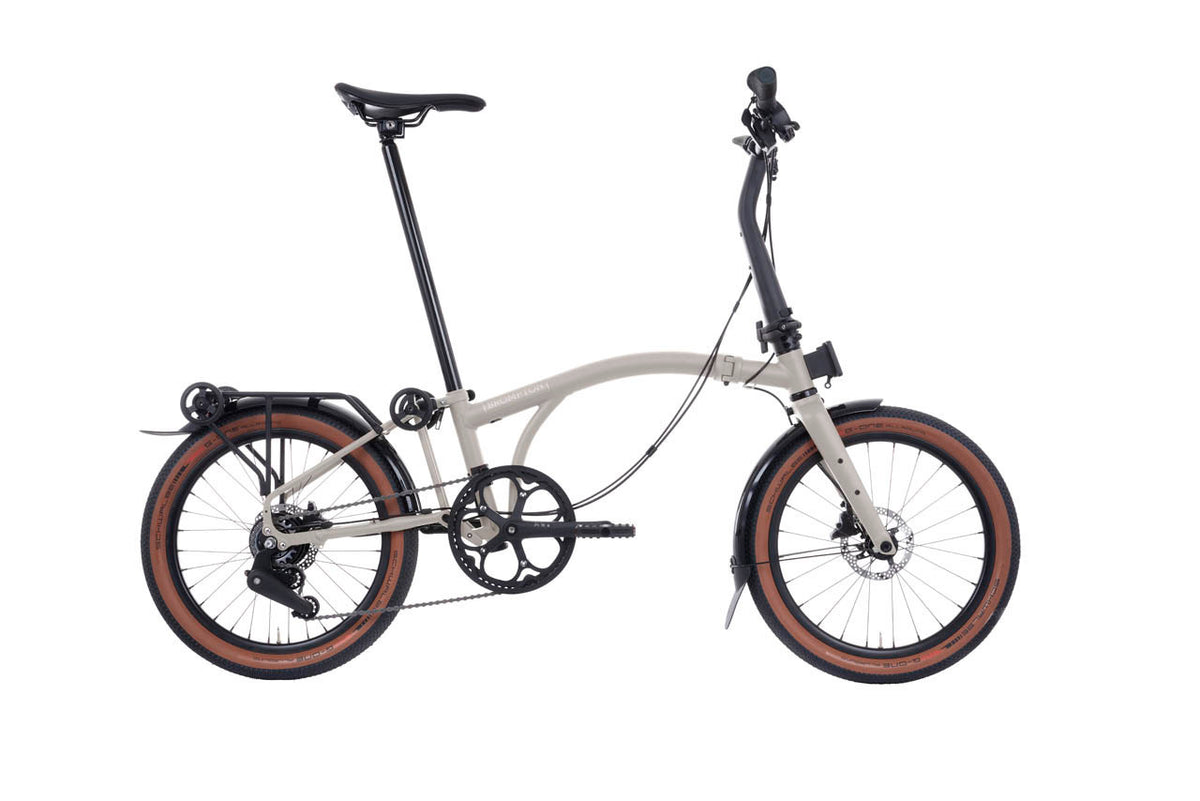 Brompton G Line 8-Speed - Traildust White