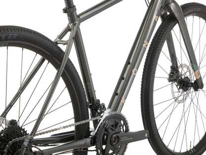 Kona Libre 700c Gravel Bike - Shimano CUES - Gloss Metallic Charcoal