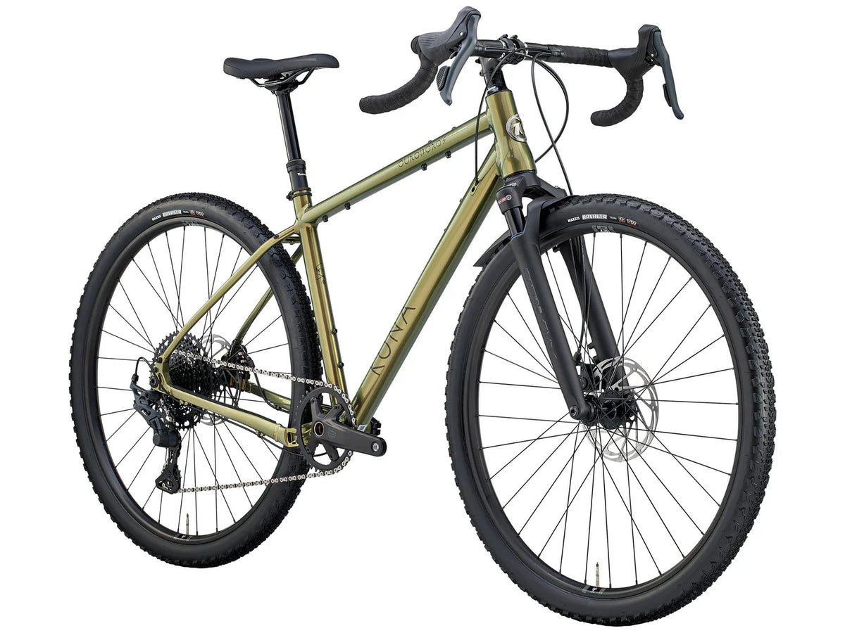 Kona Ouroboros 700c Gravel Bike - SRAM - Turismo Olive