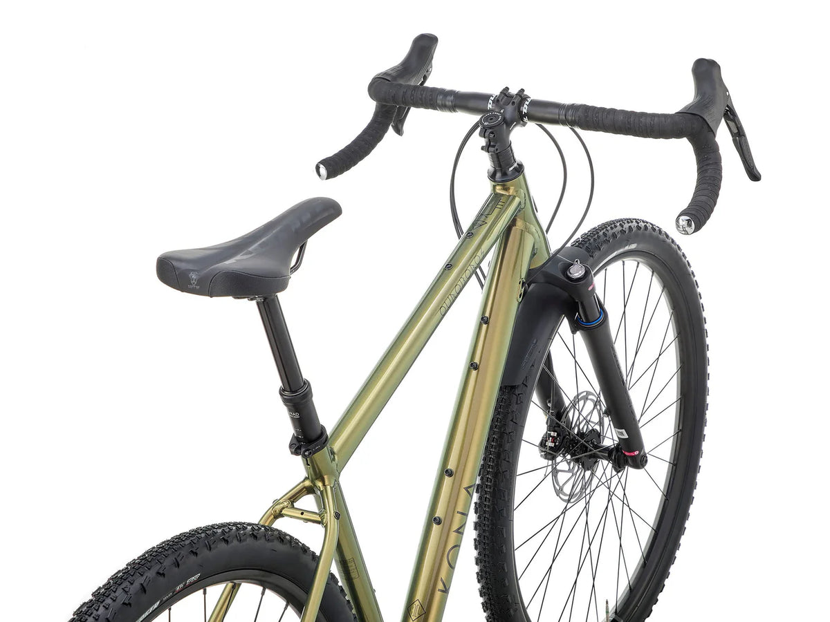 Kona Ouroboros 700c Gravel Bike - SRAM - Turismo Olive