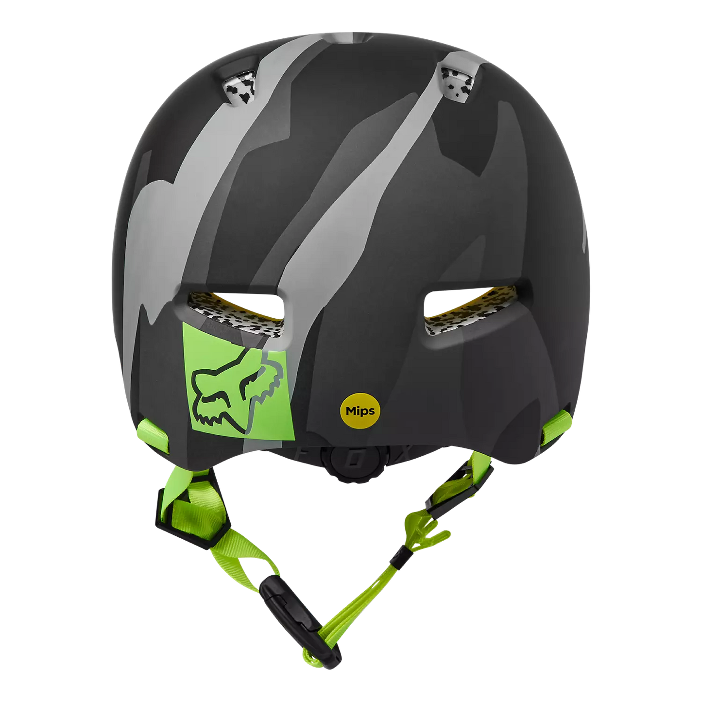 Fox Racing Flight Pro Dirt Jump Helmet - Runn - Youth - Black-Yellow - 2023