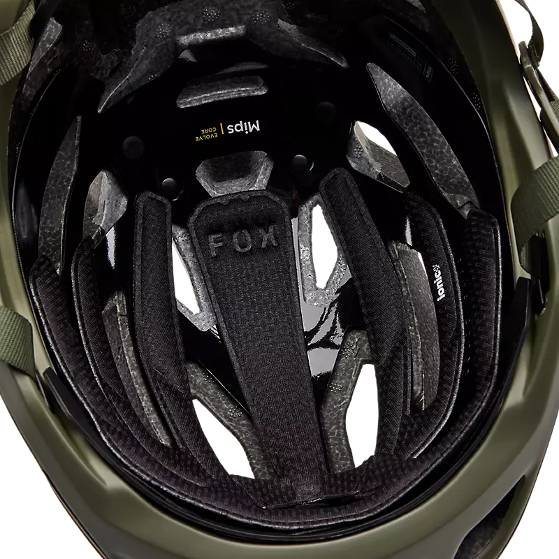 Fox Racing Crossframe Pro MTB Helmet - Olive Green