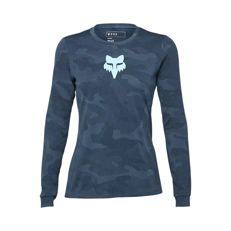 Fox Racing Ranger Tru Dri Long Sleeve MTB Jersey - Womens - Dark Vintage