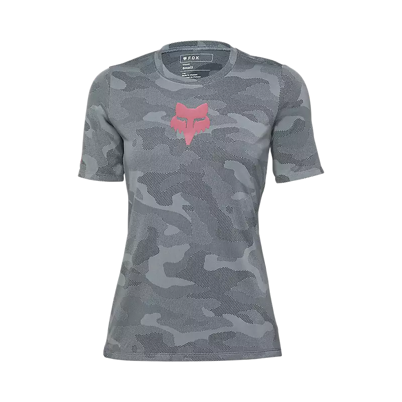 Fox Racing Ranger Tru Dri Short Sleeve MTB Jersey - Womens - Cool Gray