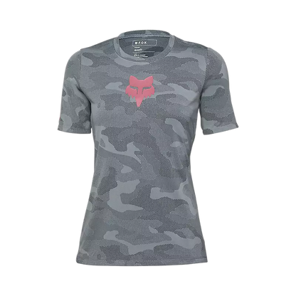 Fox Racing Ranger Tru Dri Short Sleeve MTB Jersey - Womens - Cool Gray