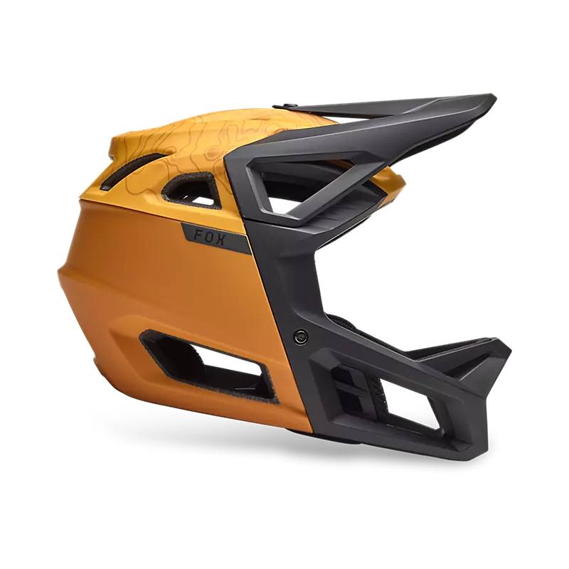 Fox Racing Proframe Full Face Helmet - Frequency - Caramel