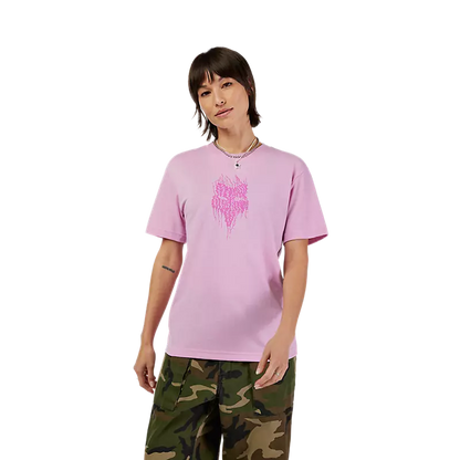 Fox Racing Bark Short Sleeve Tech Tee - Womens - Purple Haze