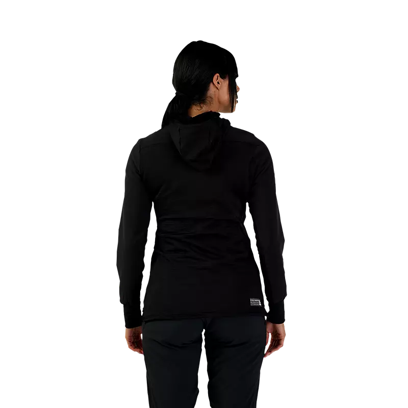 Fox Racing Defend Thermal Hoodie - Womens - Black