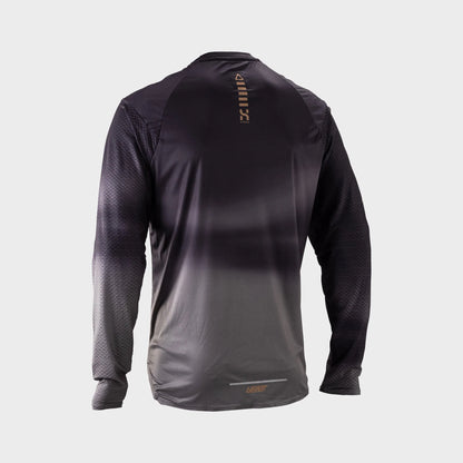 Leatt Trail 3.0 Long Sleeve MTB Jersey - Ghost Black