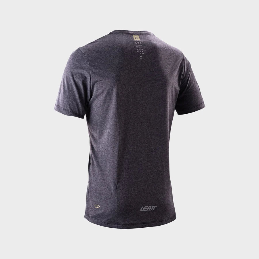 Leatt Gravity 3.0 Short Sleeve MTB Jersey - Ghost Black