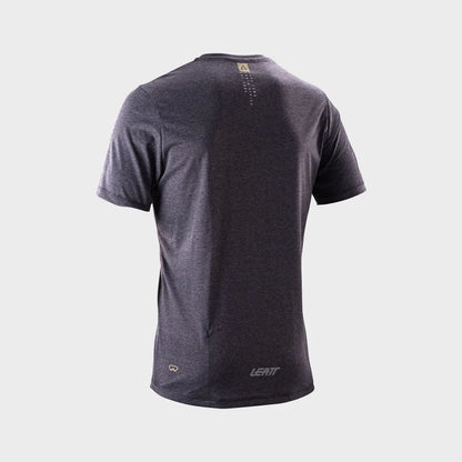 Leatt Gravity 3.0 Short Sleeve MTB Jersey - Ghost Black