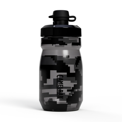 Camelbak Podium Water Bottle - Dirt Series - 15oz - Black Digi Camo