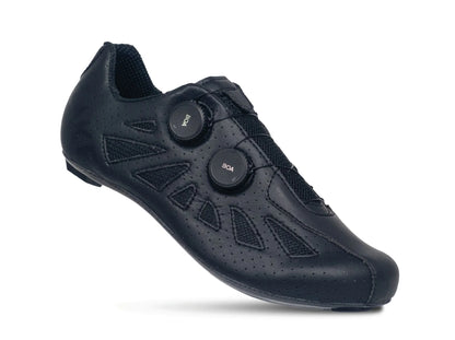 Lake CX302 Road Shoe - Wide - Classic Black-Black