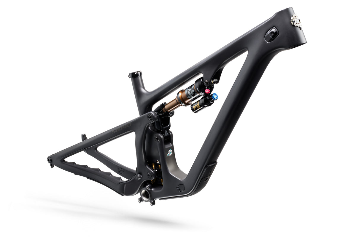 Yeti SB140 Carbon Frame - Float X Factory - Raw Carbon