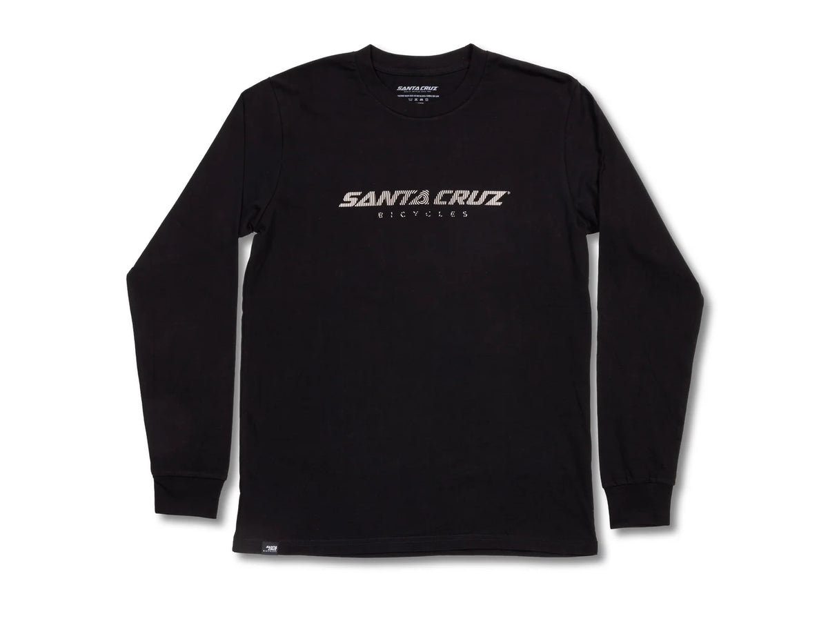 Santa Cruz Framed Long Sleeve Tee - Black