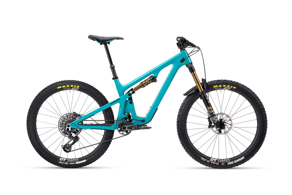 Yeti SB135 T2 27.5 - Eagle 90/X0 - EXC 1501 Carbon Wheels - Turquoise