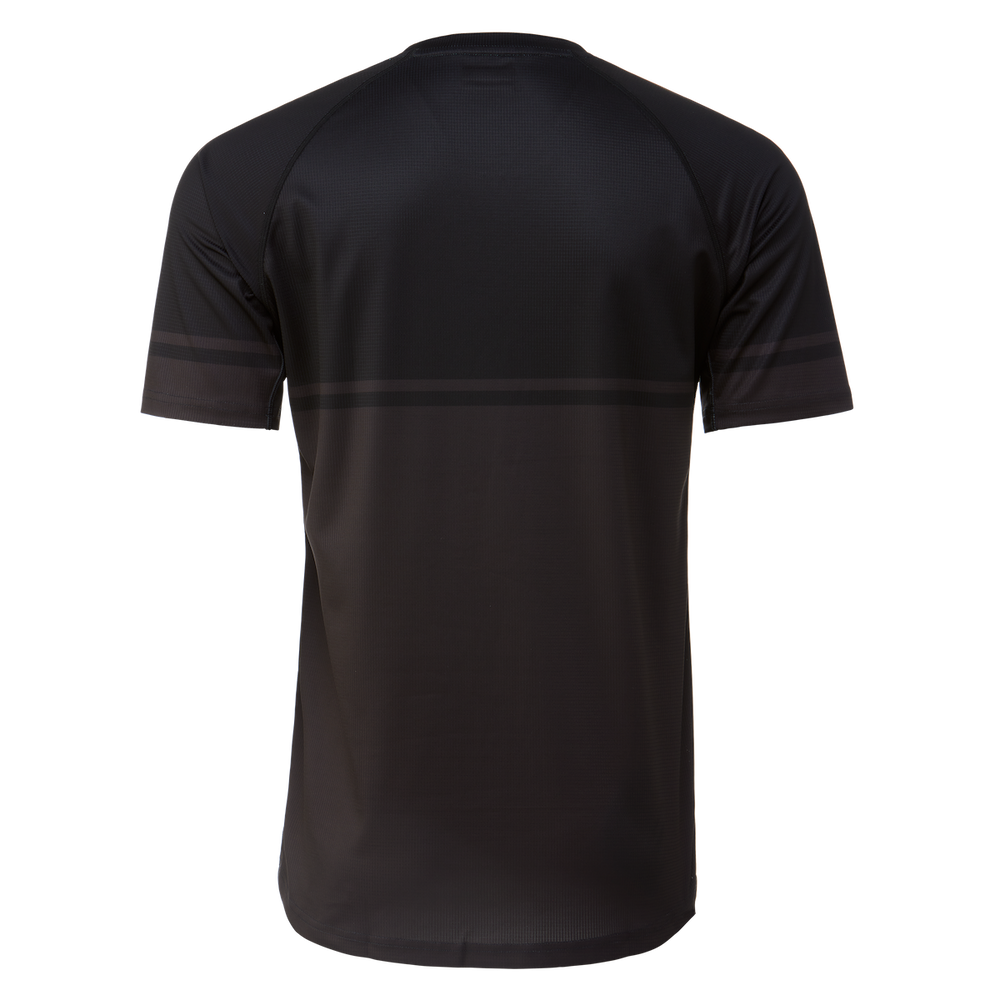 Yeti Longhorn Short Seeve MTB Jersey - Black Pinstripe