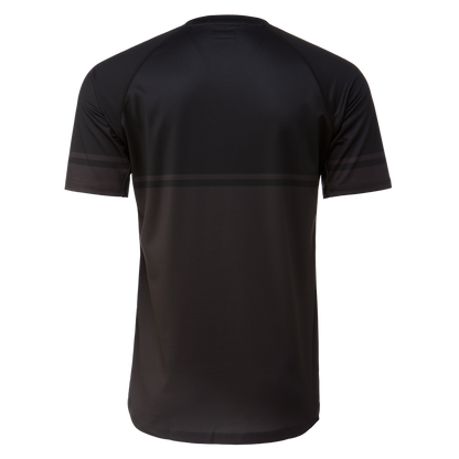 Yeti Longhorn Short Seeve MTB Jersey - Black Pinstripe