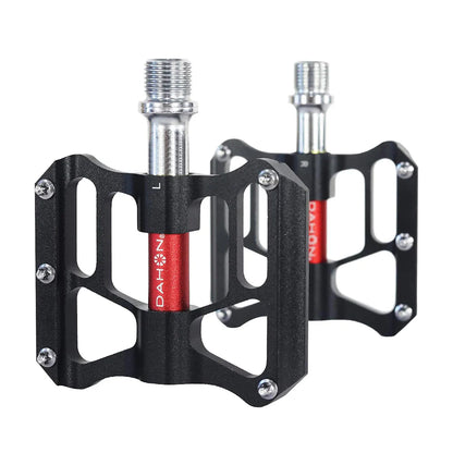 Dahon Aluminum Platform Pedals - Black-Red