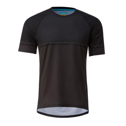 Yeti Longhorn Short Seeve MTB Jersey - Black Pinstripe