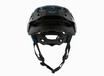 7 iDP Project 21 Pro Trail MTB Helmet - Matt Blue-Black Fade