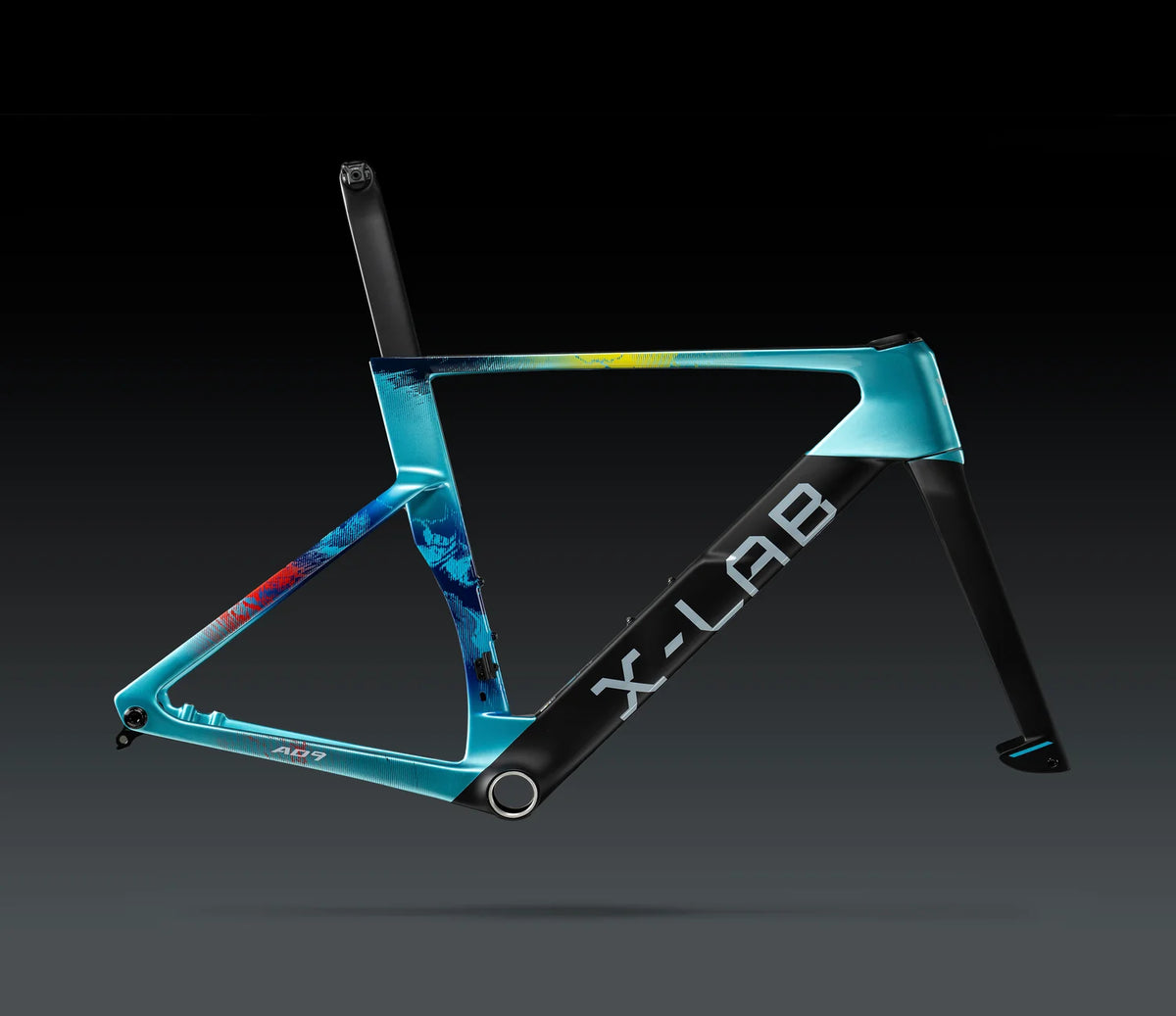 X-Lab AD9 700c Carbon Frameset - XDS Astana-Team Replica