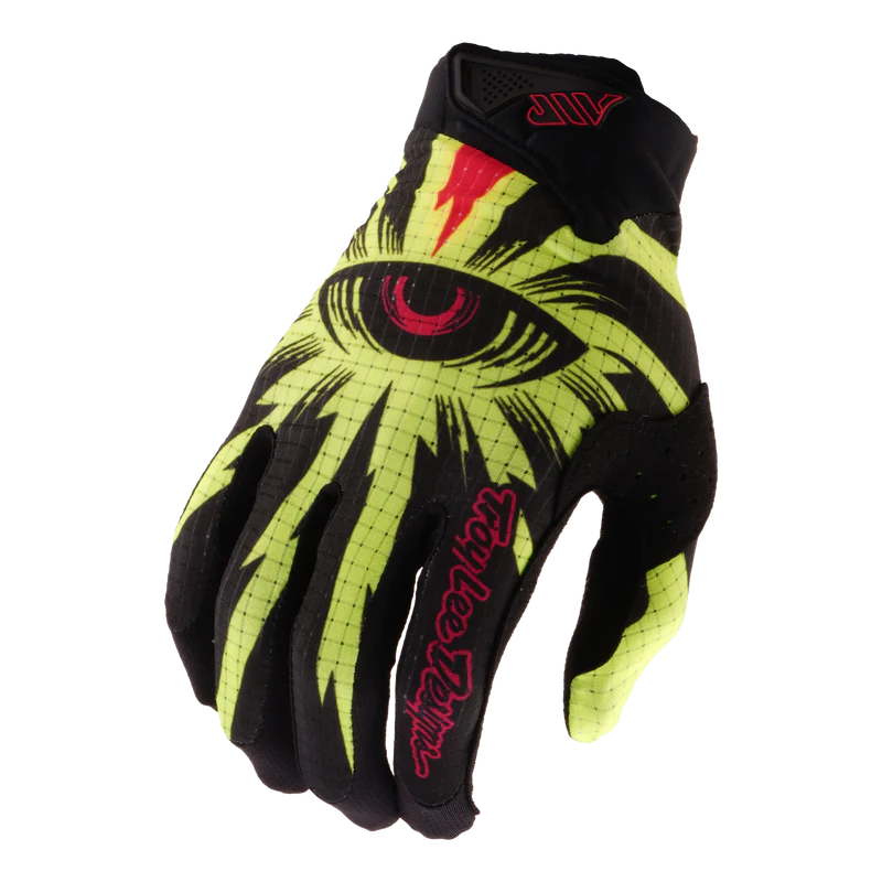 Troy Lee Designs Air MTB Glove - Cyclops - Black-Flo Yellow
